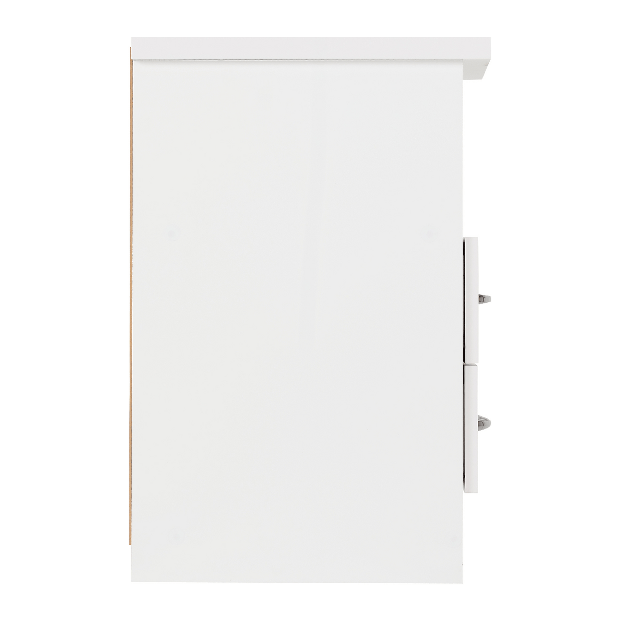 Nevada 2 Drawer Bedside Cabinet - Seconique