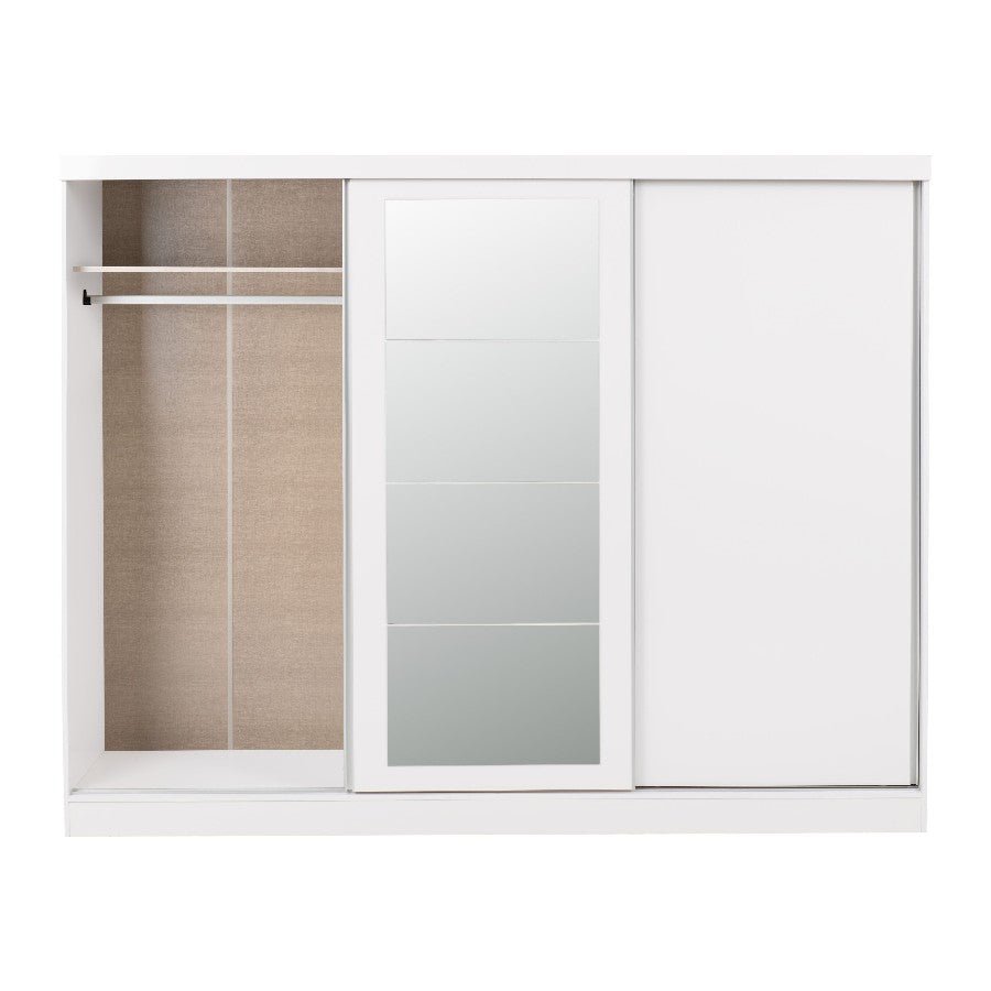 Nevada 3 Door Sliding Wardrobe - Seconique