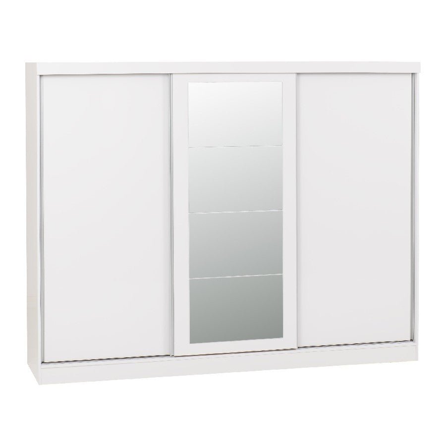 Nevada 3 Door Sliding Wardrobe - Seconique