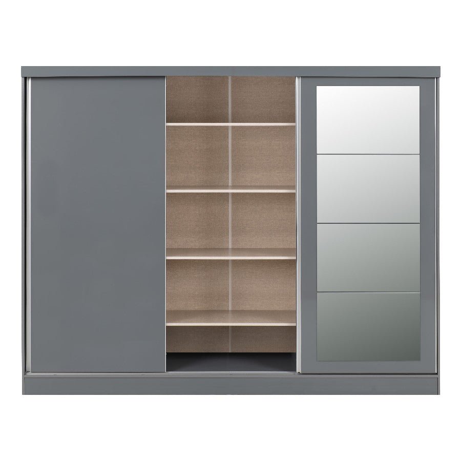 Nevada 3 Door Sliding Wardrobe - Seconique