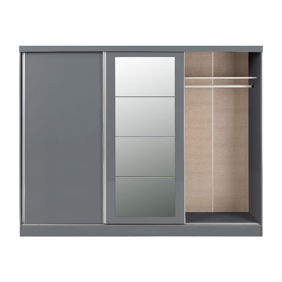 Nevada 3 Door Sliding Wardrobe - Seconique