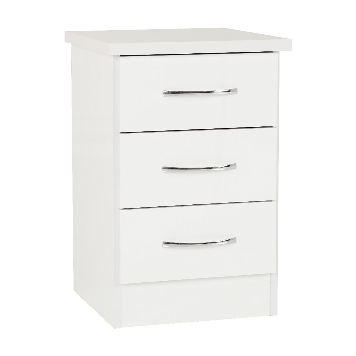Nevada 3 Door Wardrobe 4 Piece Bedroom Set - Seconique