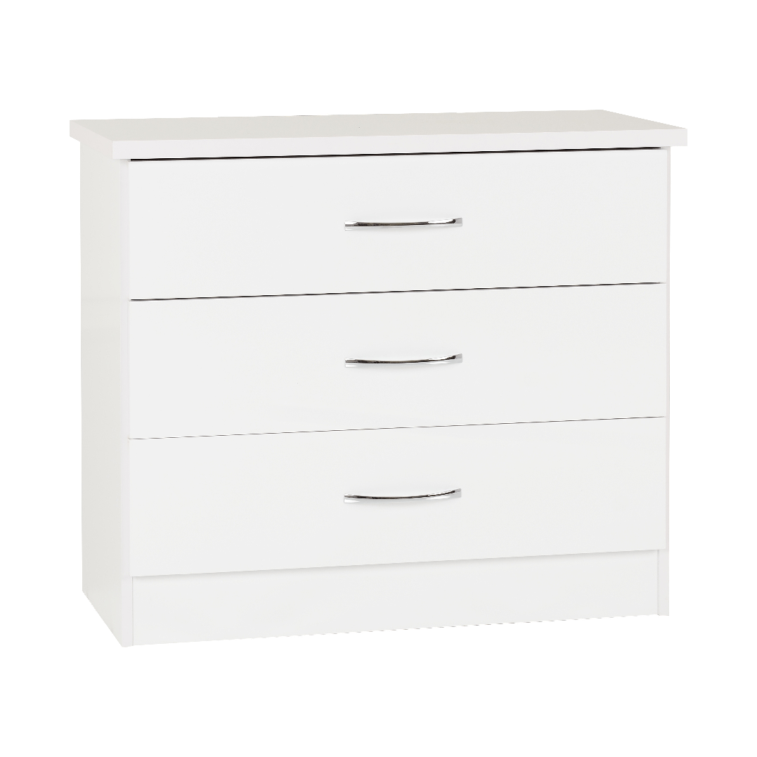 Nevada 3 Drawer Chest - Seconique