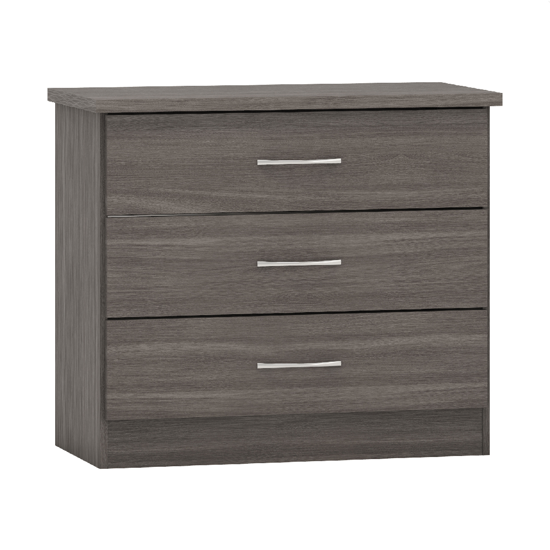 Nevada 3 Drawer Chest - Seconique