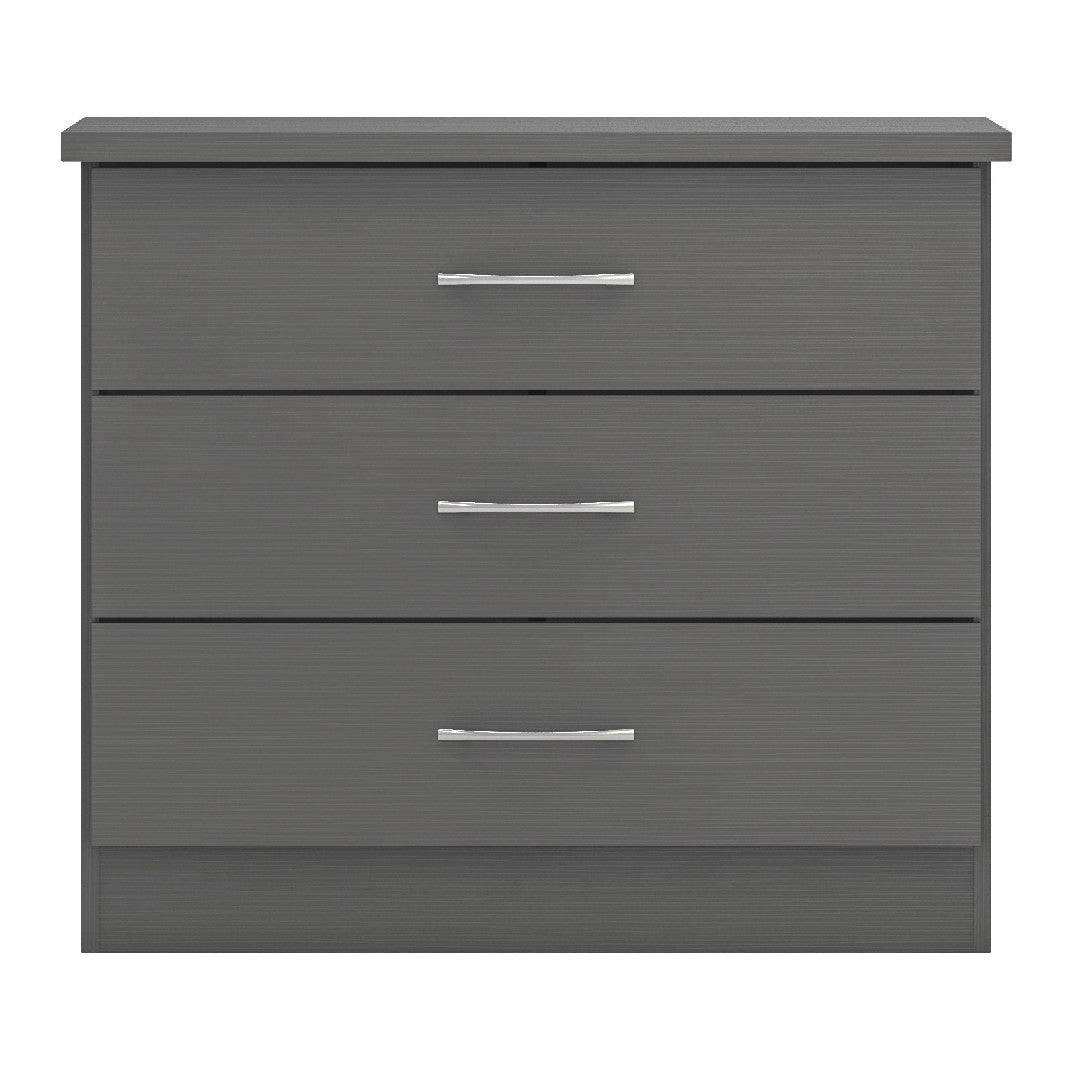 Nevada 3 Drawer Chest - Seconique