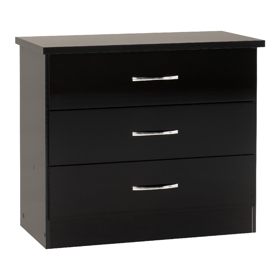 Nevada 3 Drawer Chest - Seconique
