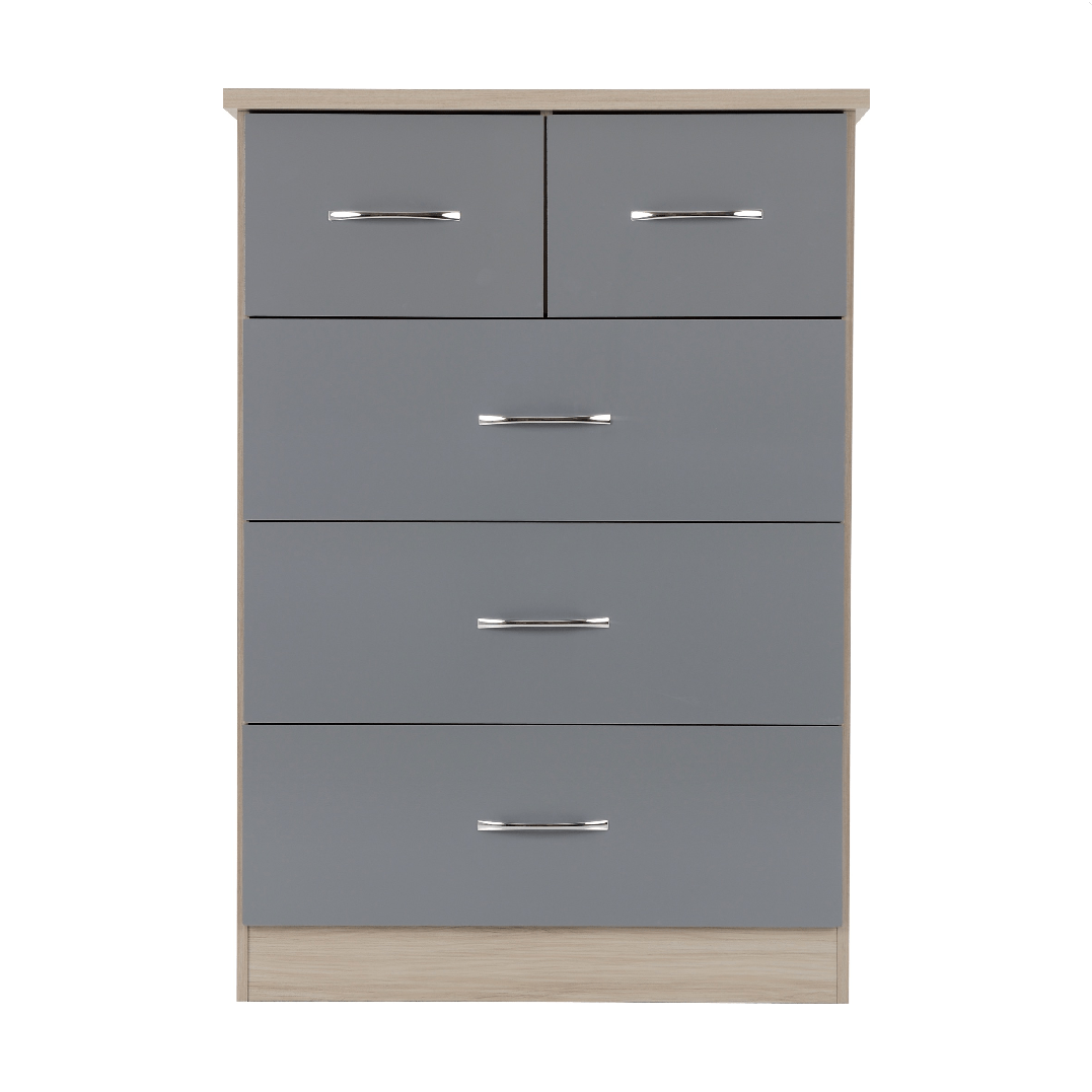 Nevada 3+2 Drawer Chest - Seconique
