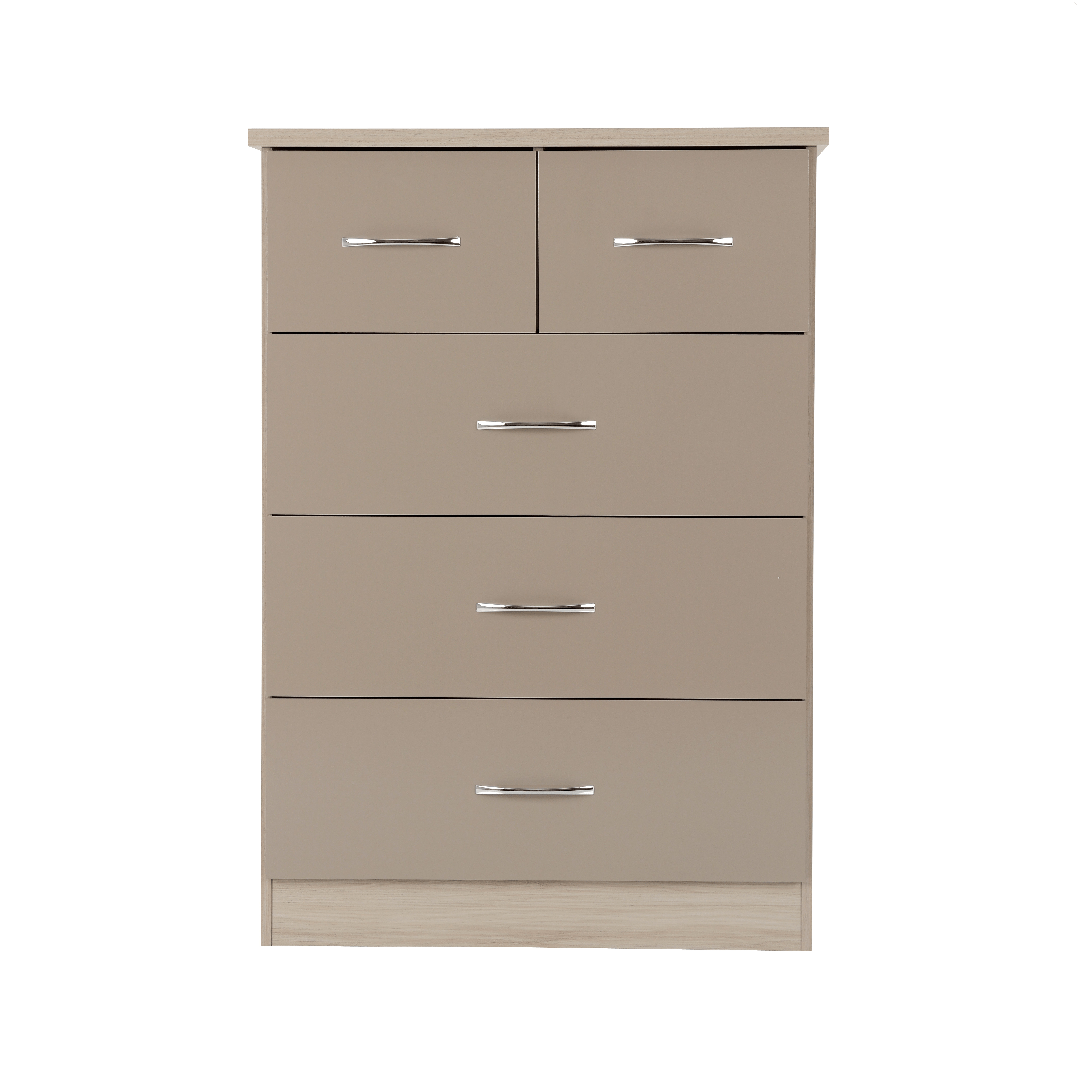 Nevada 3+2 Drawer Chest - Seconique