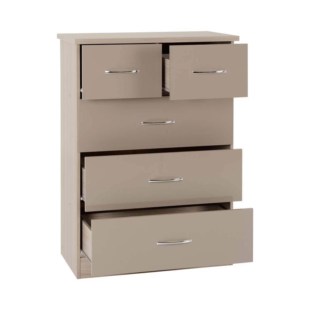 Nevada 3+2 Drawer Chest - Seconique