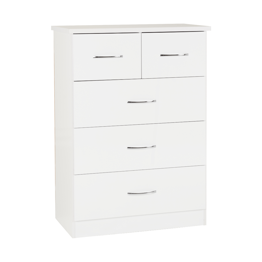 Nevada 3+2 Drawer Chest - Seconique