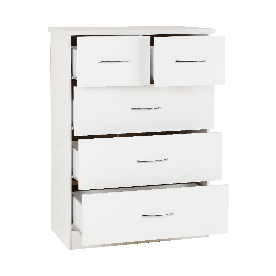 Nevada 3+2 Drawer Chest - Seconique