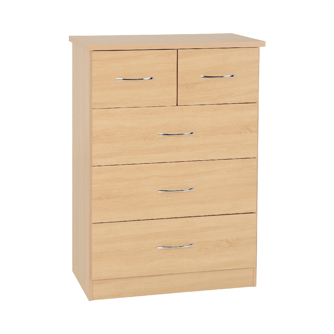 Nevada 3+2 Drawer Chest - Seconique