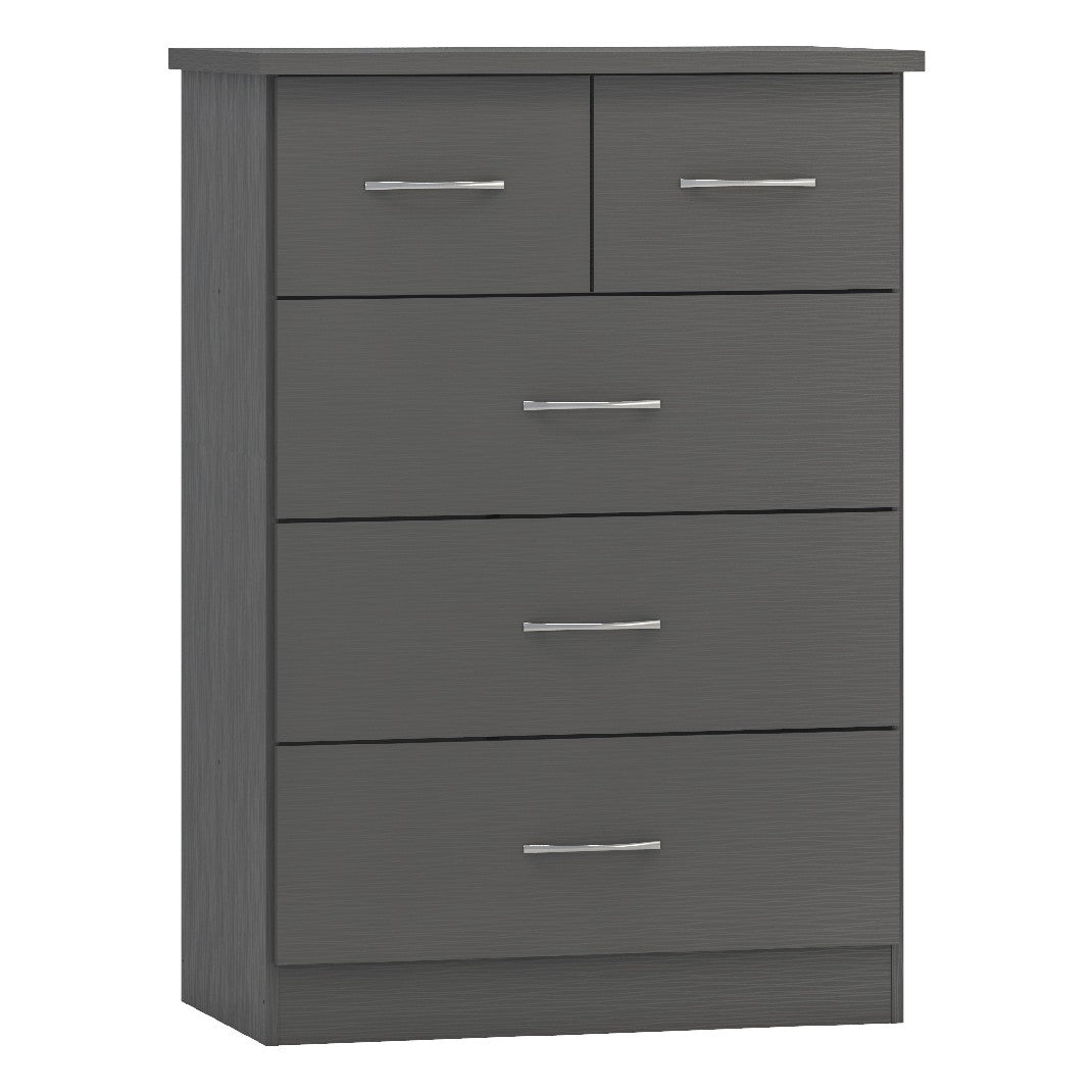 Nevada 3+2 Drawer Chest - Seconique