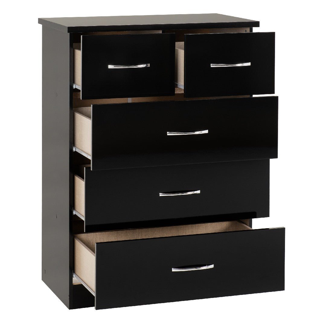 Nevada 3+2 Drawer Chest - Seconique