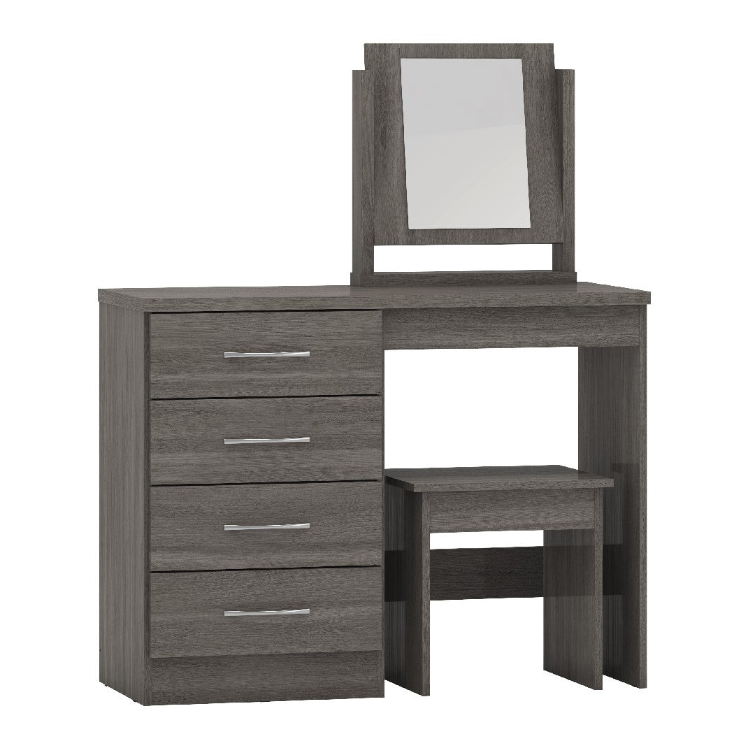 Nevada 4 Drawer Dressing Table Set - Seconique