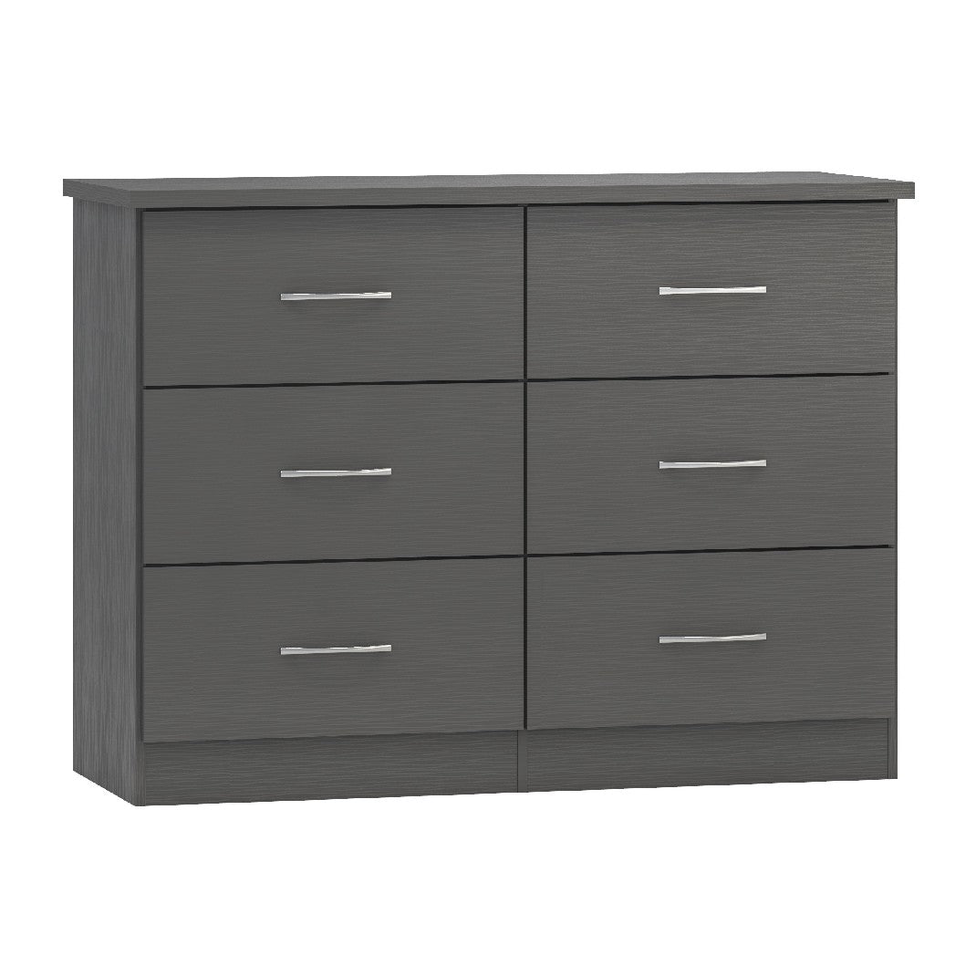 Nevada 6 Drawer Chest - Seconique