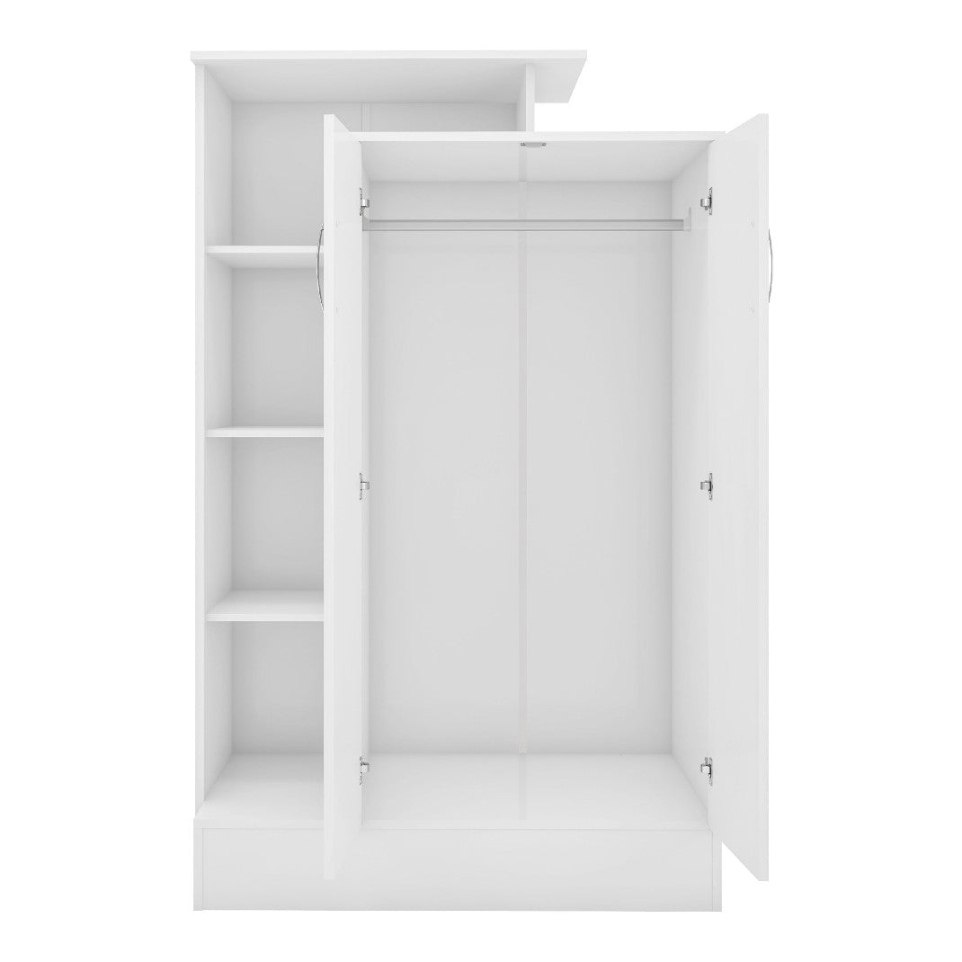 Nevada Petite Open Shelf Wardrobe - Seconique