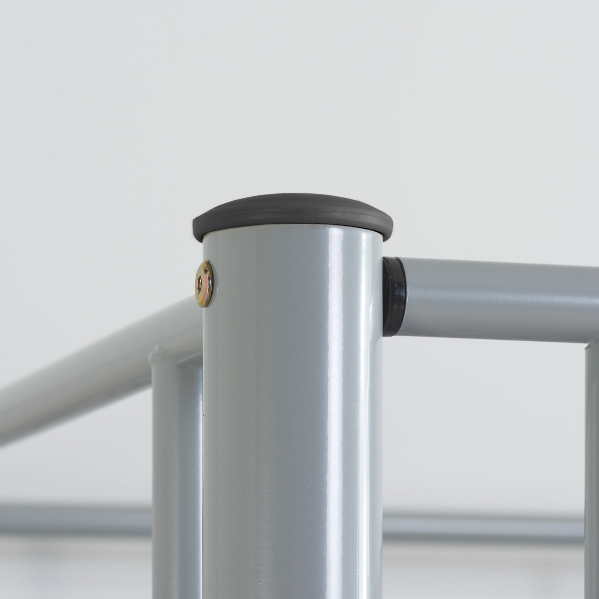 Nexus Triple Sleeper Silver Metal Bunk Bed - Birlea