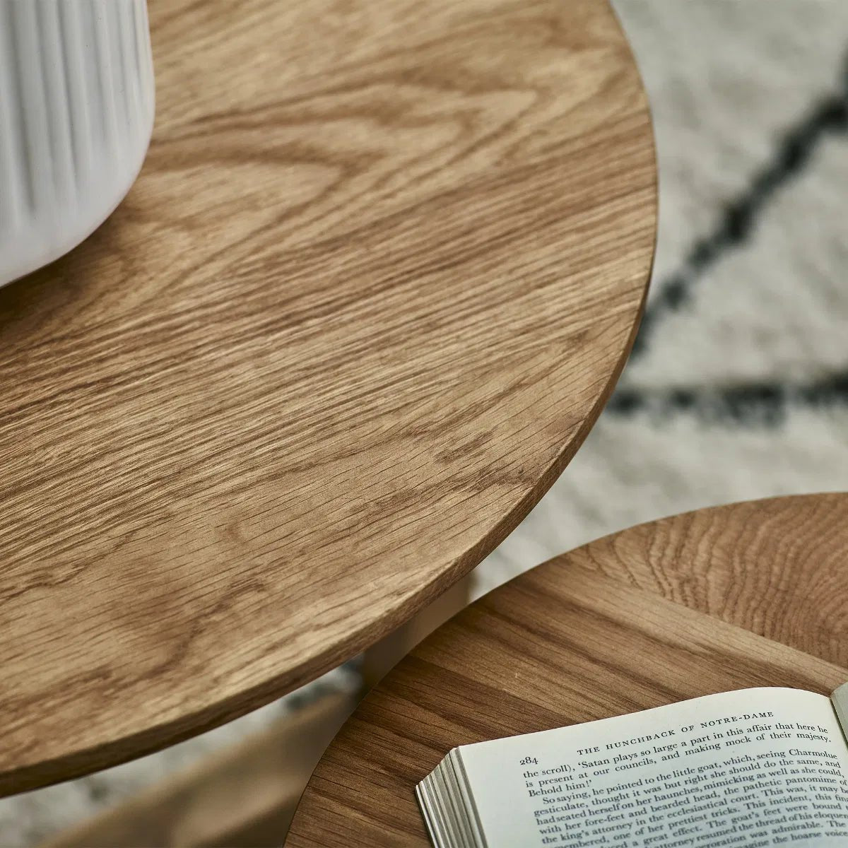 Nidri Round Nest of 3 Tables - Julian Bowen