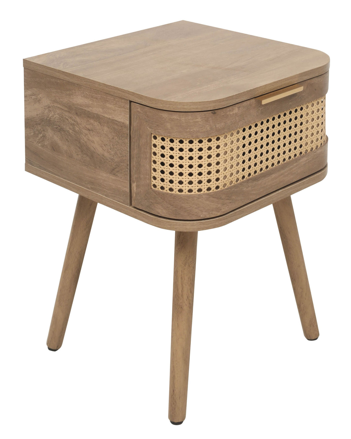 Noah 1 Drawer Bedside Table - Birlea
