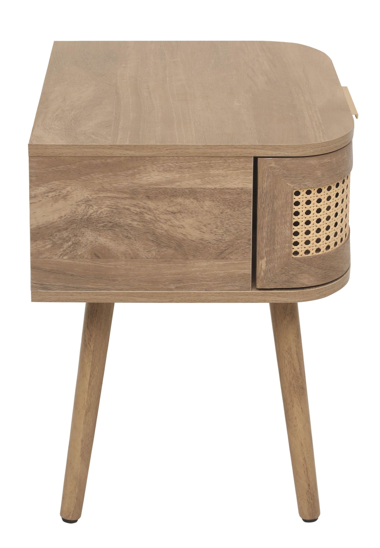Noah 1 Drawer Bedside Table - Birlea