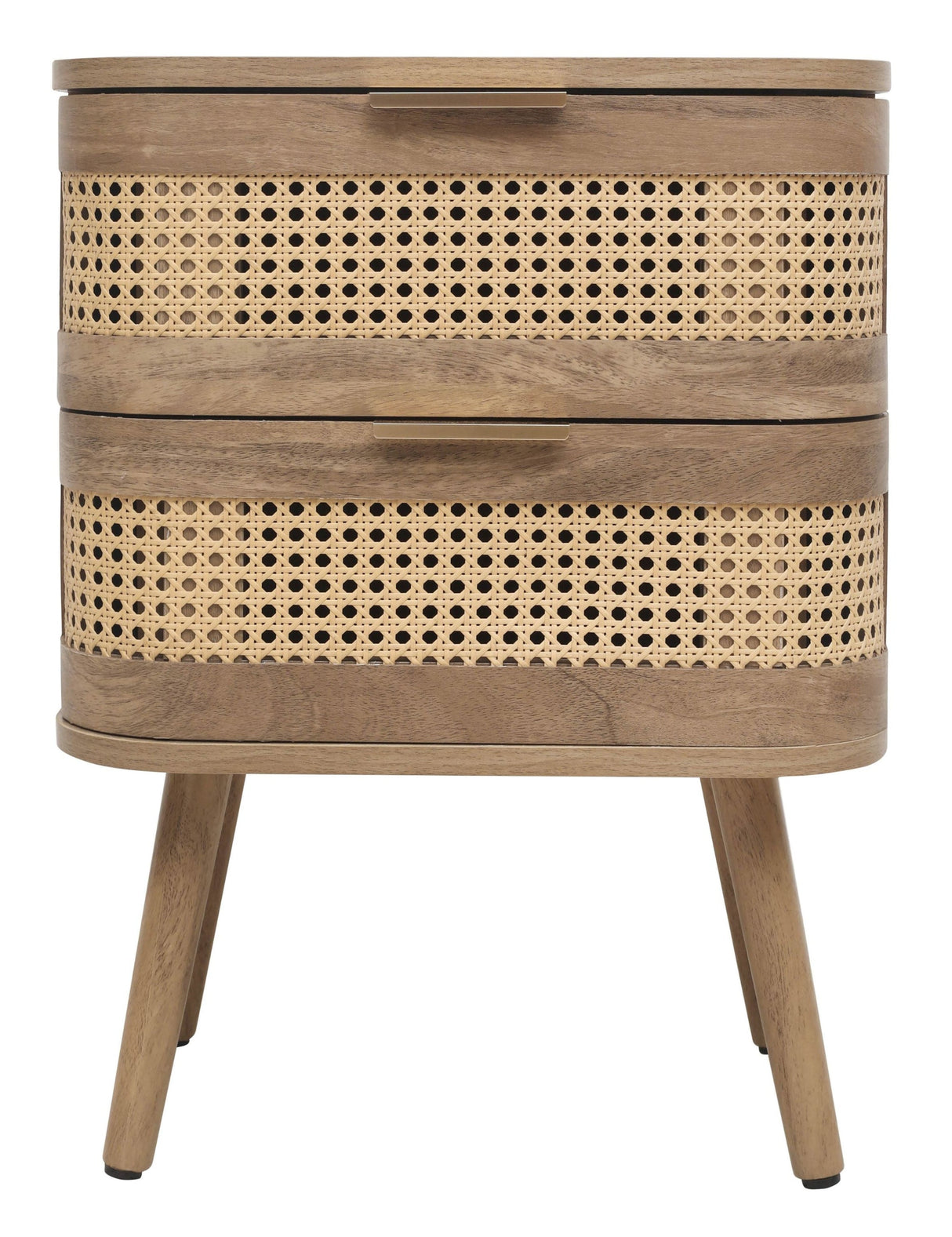 Noah 2 Drawer Bedside Table - Birlea