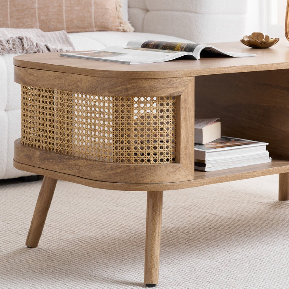 Noah 2 Open Shelf Coffee Table - Birlea