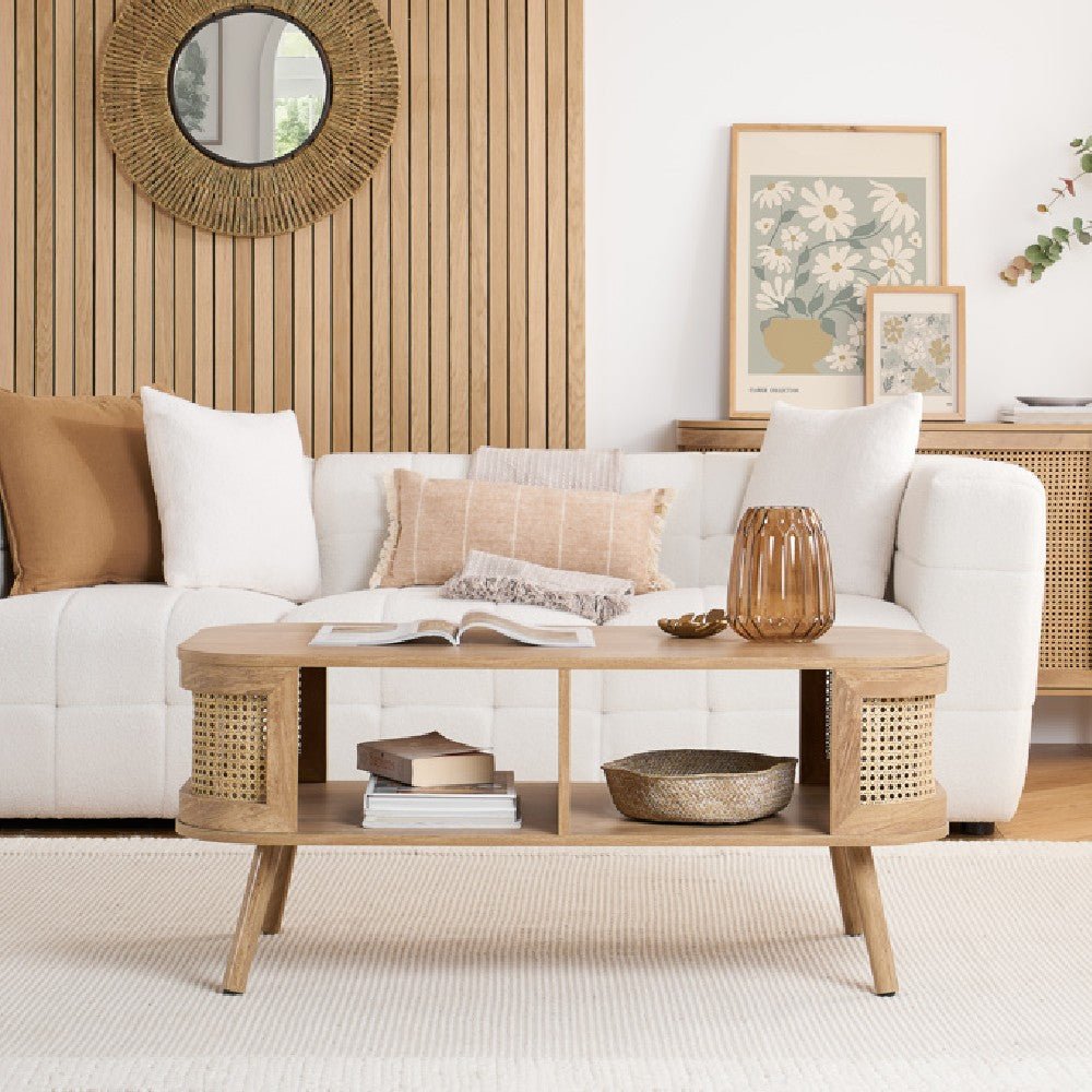 Noah 2 Open Shelf Coffee Table - Birlea