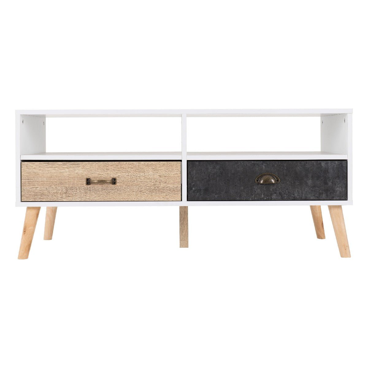Nordic 2 Drawer Coffee Table - Seconique
