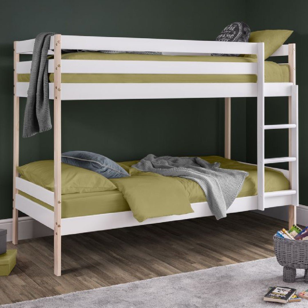 Nova Single Bunk Bed 3ft - Julian Bowen