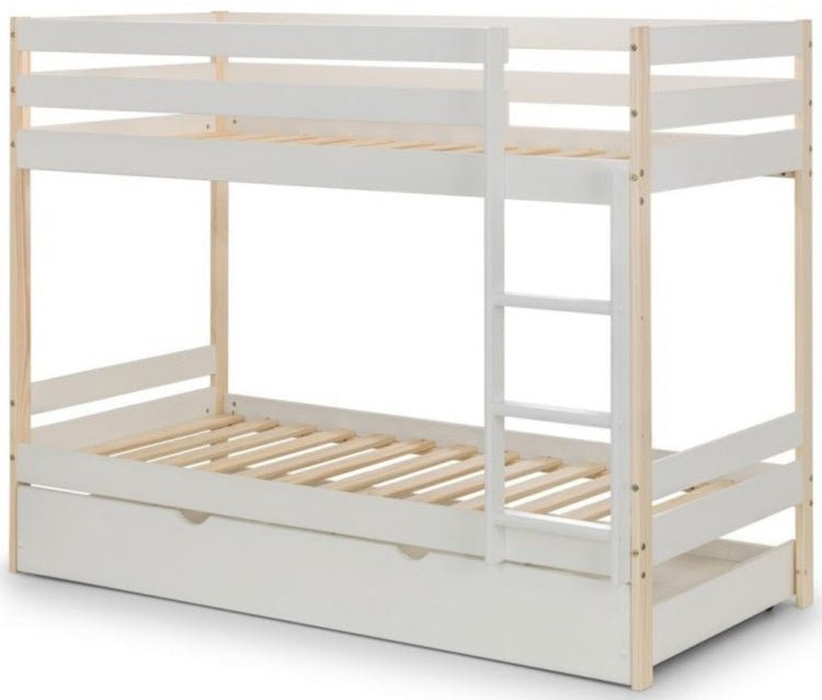Nova Single Bunk Bed 3ft - Julian Bowen