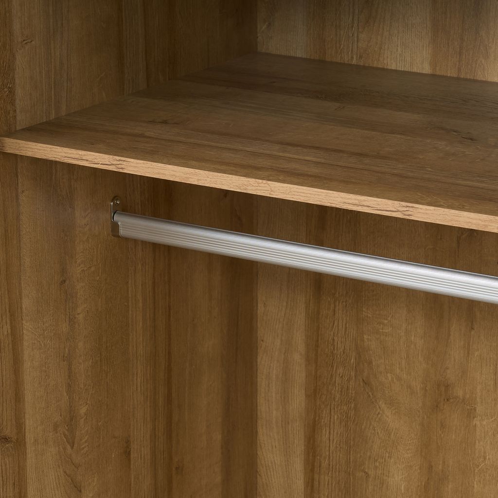 Manila Rattan 2 Door Double Wardrobe