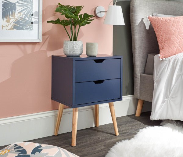 Nyborg 2 Drawer Bedside - GFW