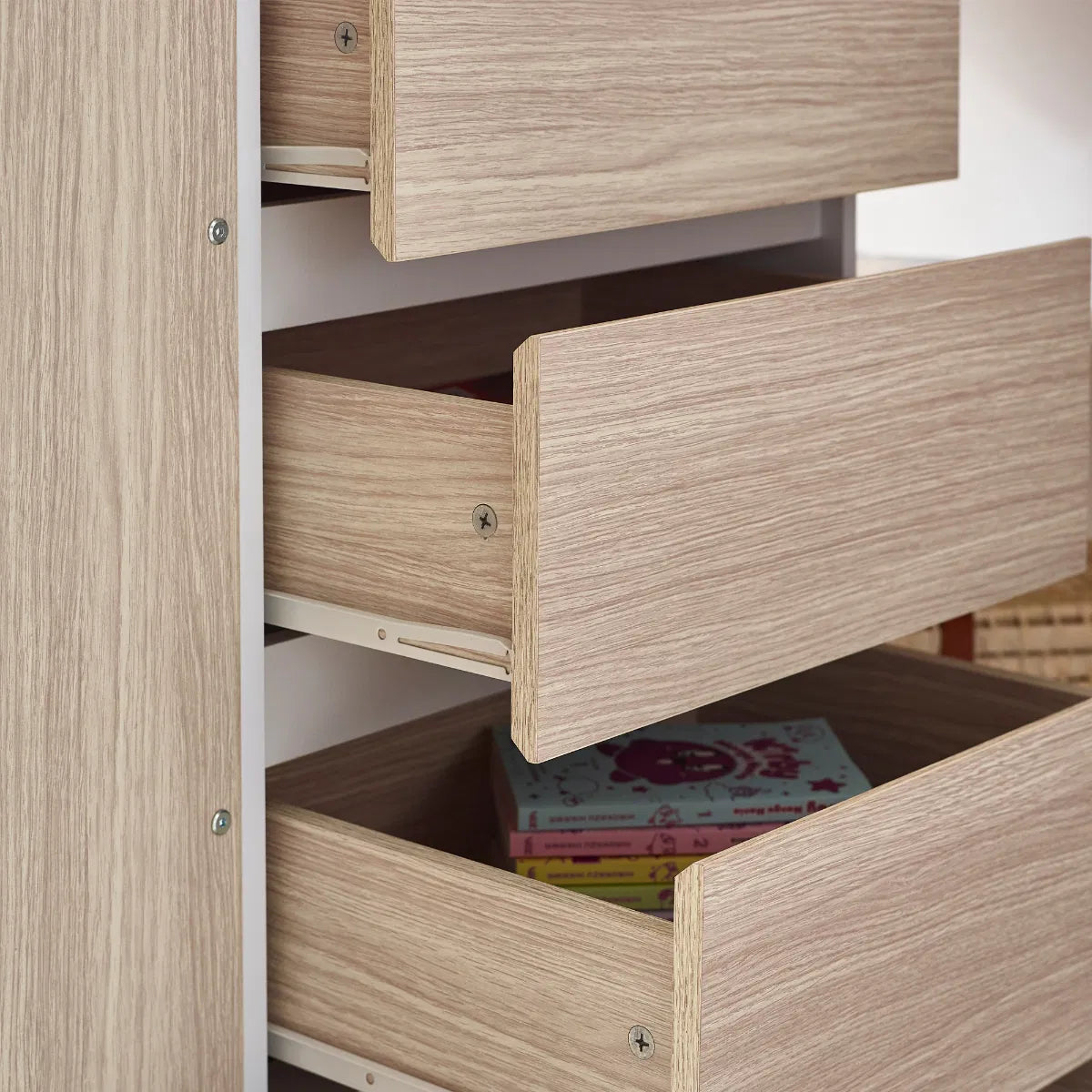 Ocean High Sleeper Bed Frame with Desk - Julian Bowen