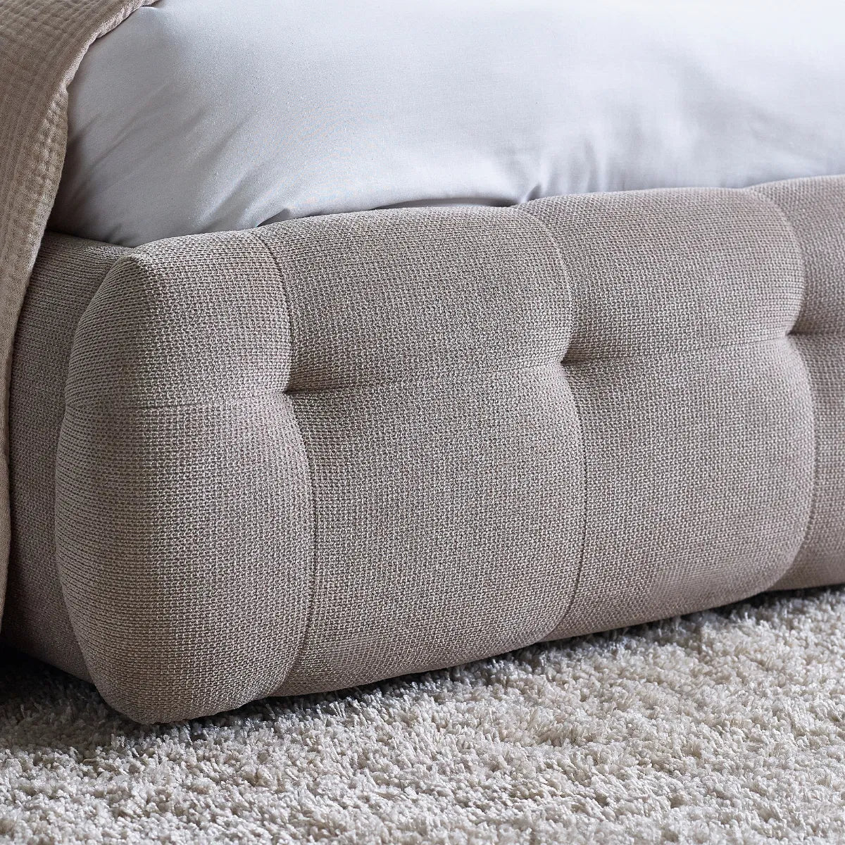 Odette Fabric Bed Frame - Julian Bowen