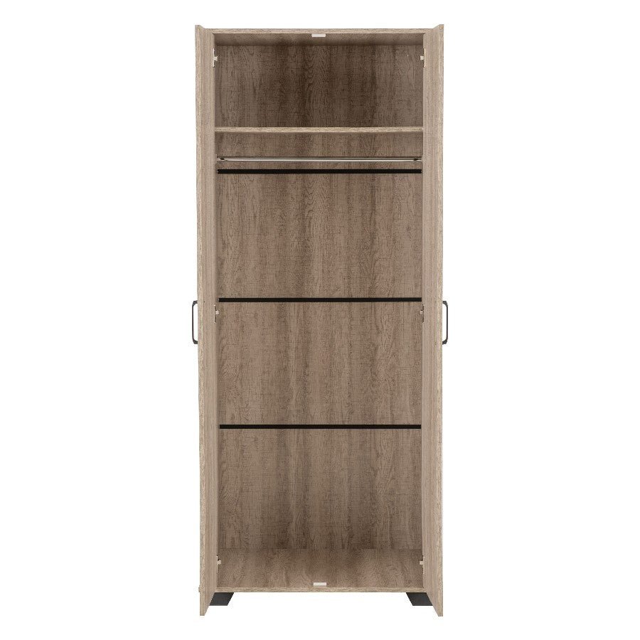 Oliver 2 Door Wardrobe - Seconique