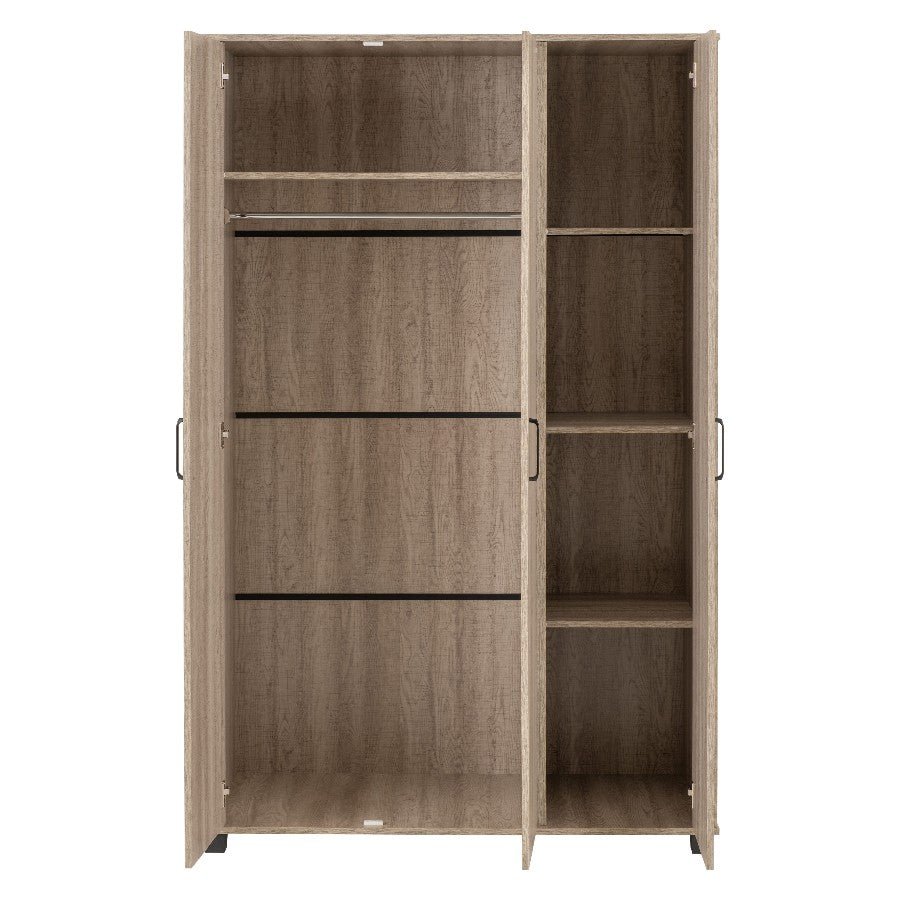 Oliver 3 Door Wardrobe - Seconique