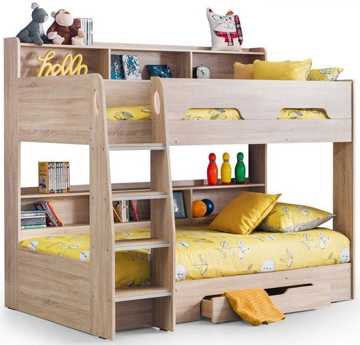 Orion 3ft Single Bunk Bed With Storage Drawer - Julian Bowen