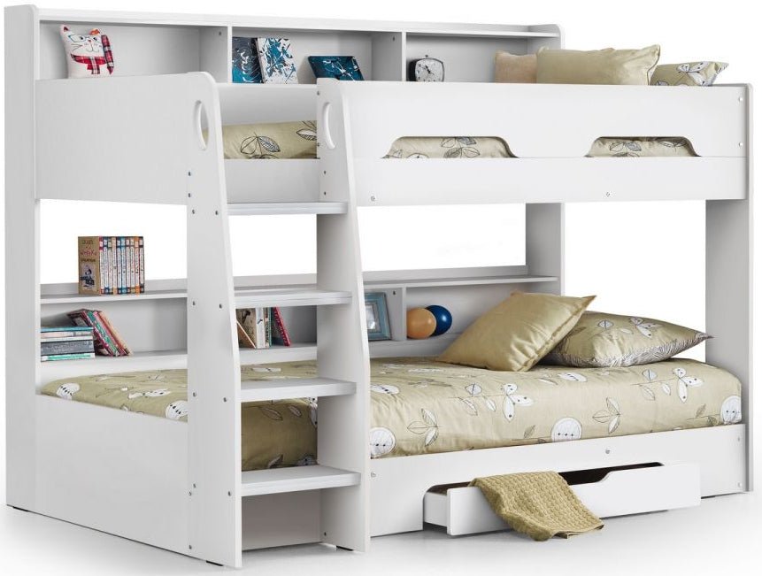 Orion 3ft Single Bunk Bed With Storage Drawer - Julian Bowen