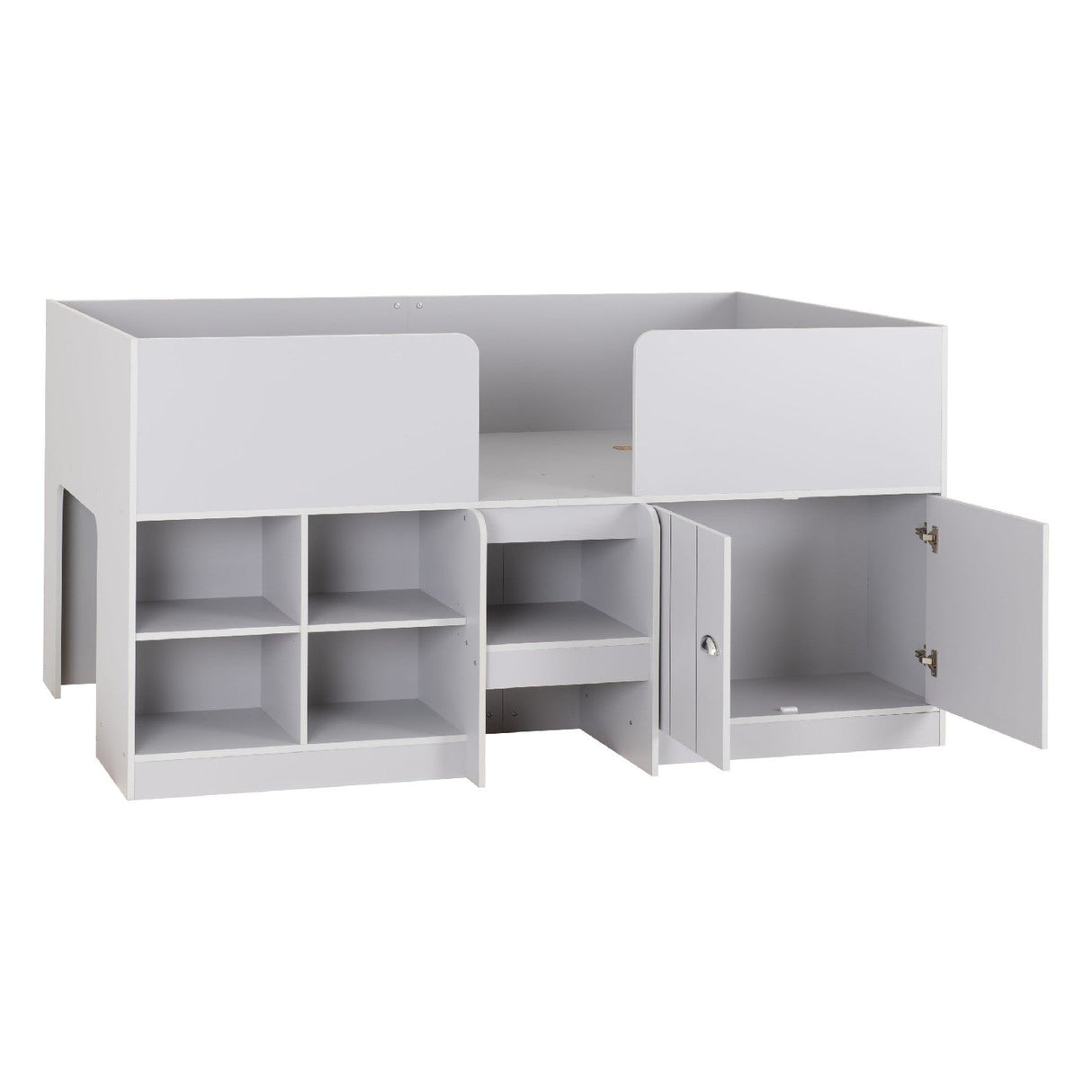 Orlando Low Sleeper Bed Frame with Storage - Seconique