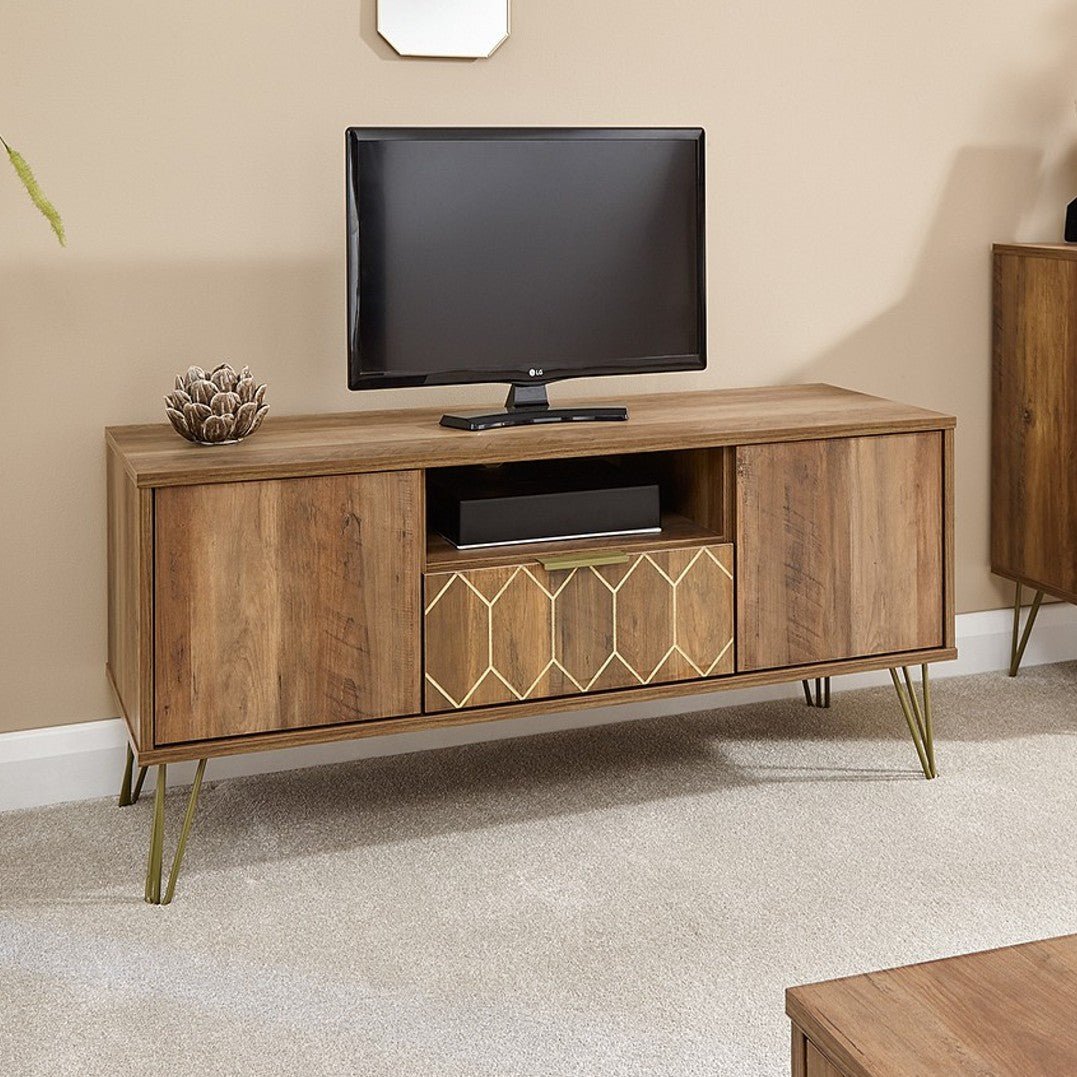 Orleans 1 Drawer TV Unit - GFW