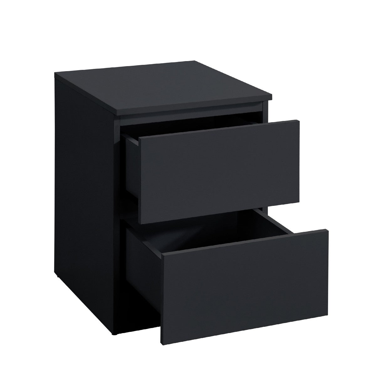 Oslo 2 Drawer Bedside Table - Birlea