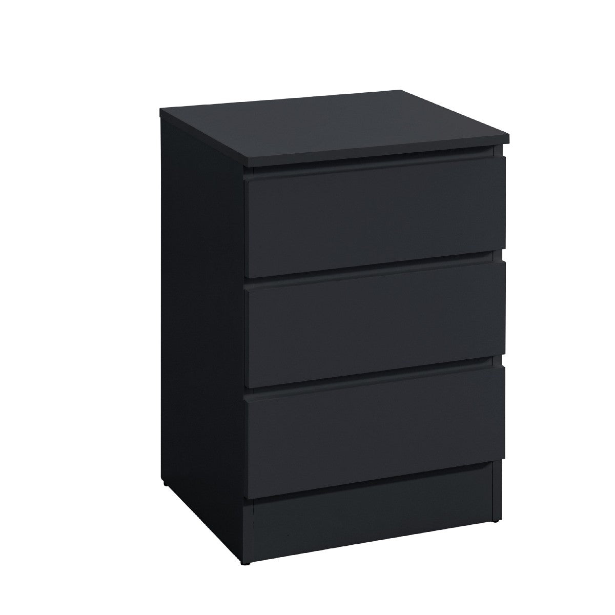 Oslo 3 Drawer Bedside Table - Birlea