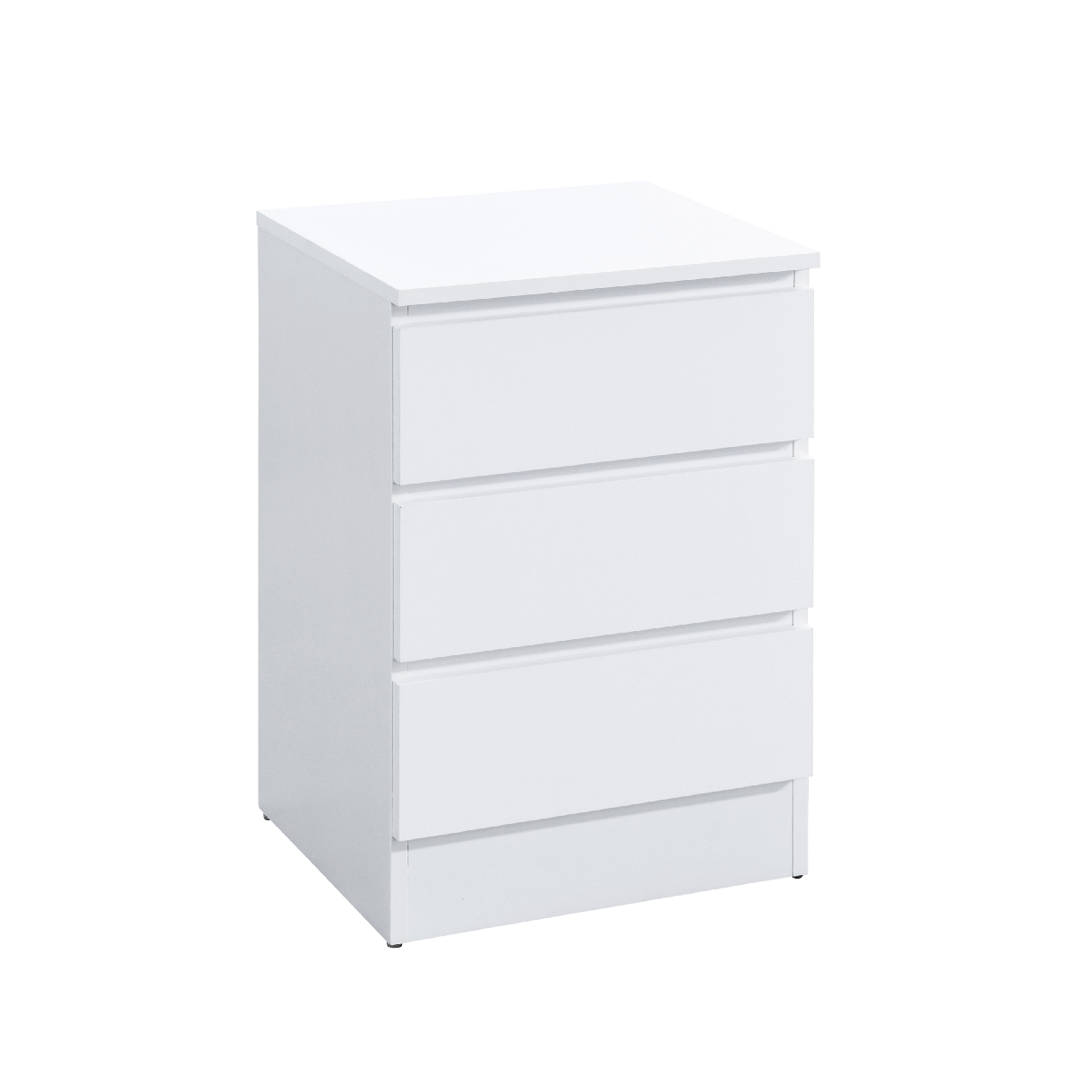Oslo 3 Drawer Bedside Table - Birlea