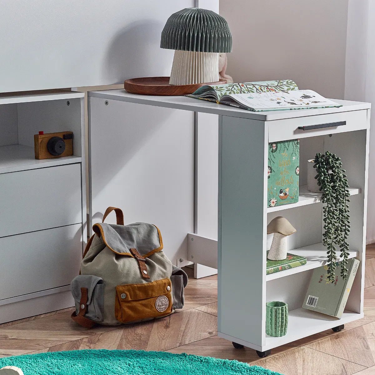 Otis 3ft Single Mid Sleeper with 2 Drawers - Julian Bowen