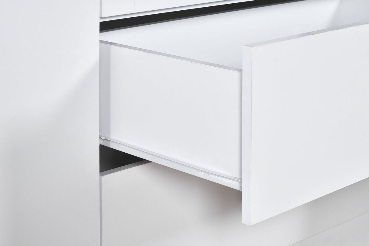 Paddington 6 Door 2 Drawer Mirrored Wardrobe - Swish Furniture