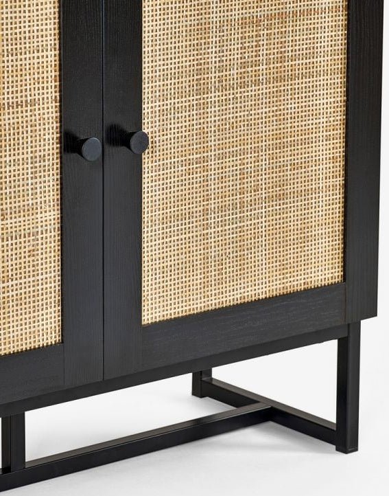 Padstow 2 Door 3 Shelf Tall Bookcase - Julian Bowen