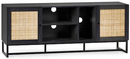 Padstow 2 Door 3 Shelf TV Unit - Julian Bowen