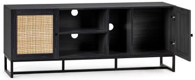 Padstow 2 Door 3 Shelf TV Unit - Julian Bowen