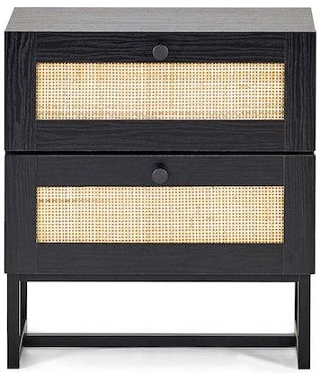 Padstow 2 Drawer Bedside Chest - Julian Bowen